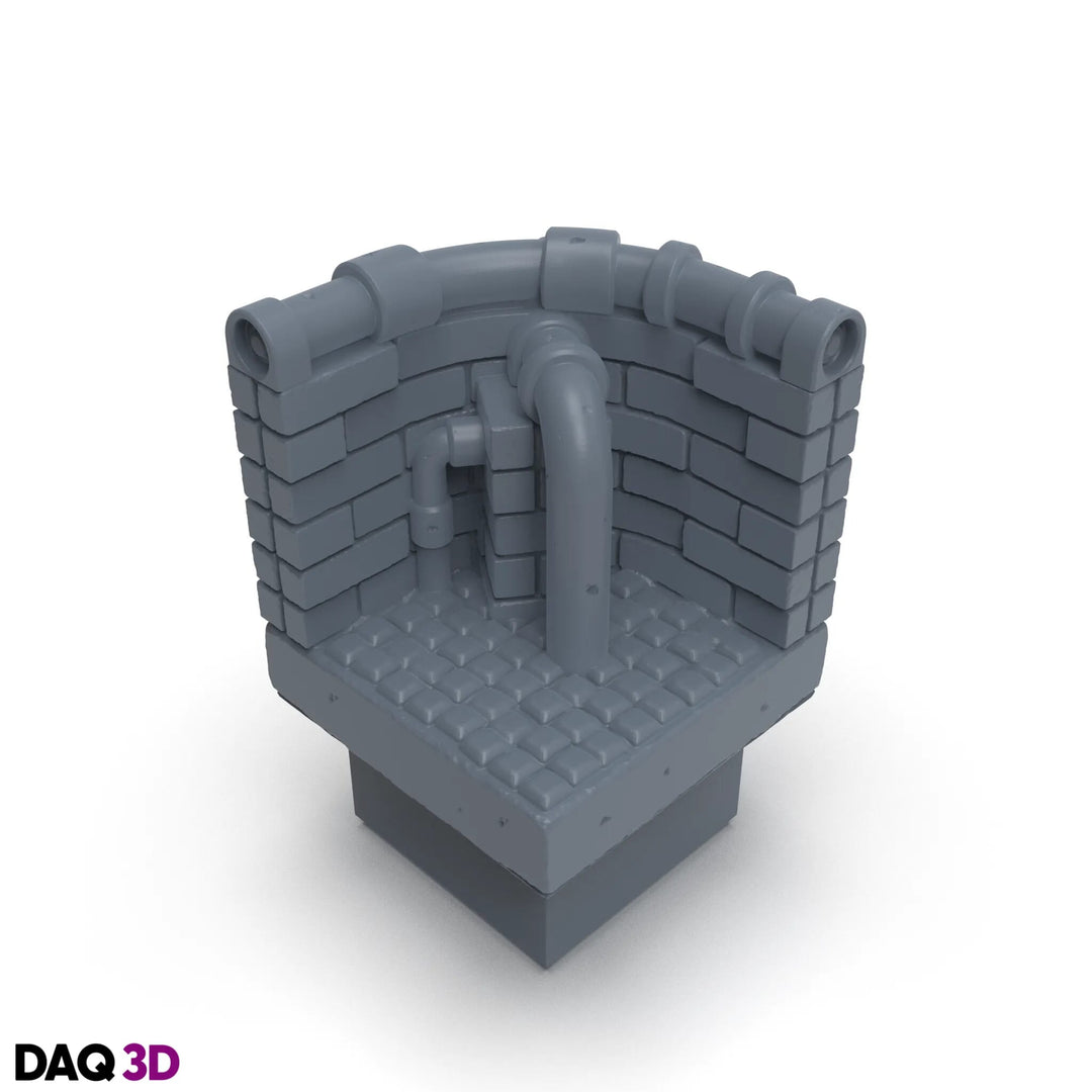 Angel Block Pipe TS-032-Wall Angle Pipe 2 – DAQ 3D