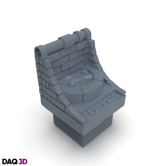 TS-033-Wall Fountain Skulls