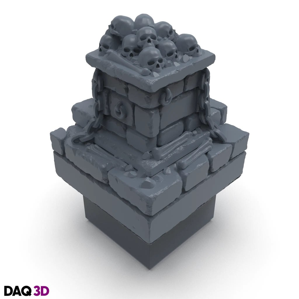 UD-025-Stair Angle Skulls